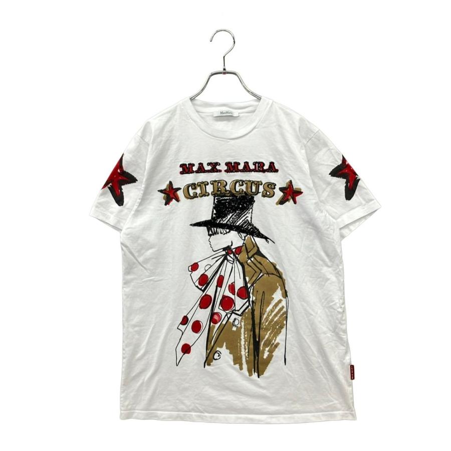 【美品】クリーニング済　マックスマーラTシャツ 2枚セット マックスマーラ 半袖Tシャツ レディース SIZE XS MAX MARA 中古