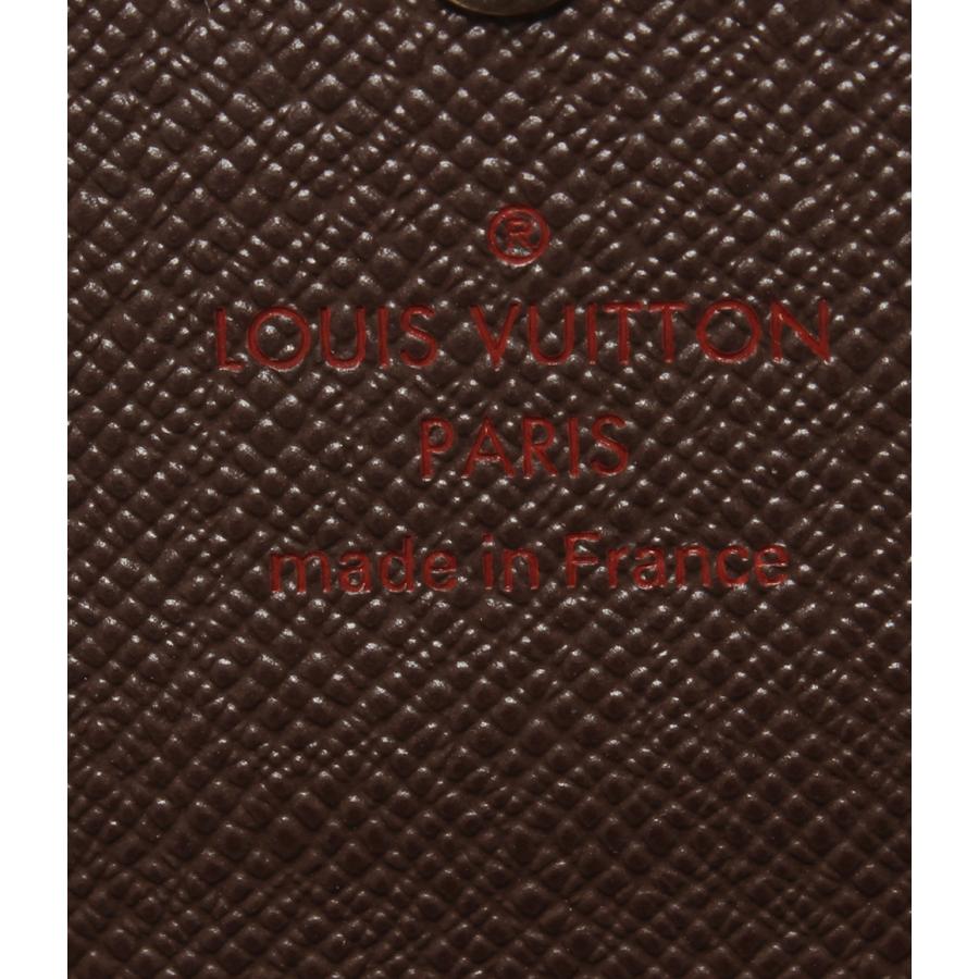 ルイヴィトン ダミエ ポルトフォイユ エリーズ Wホック N61654 財布 美品 ルイ・ヴィトン 二つ折り財布 wホック ポルトフォイユ エリーズ