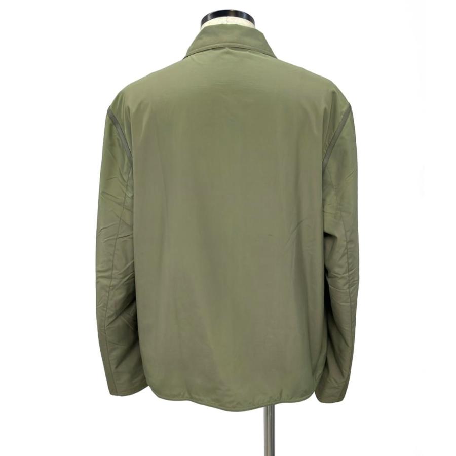 HERMES ジップアップジャケット カーキ エルメス ジップアップナイロンジャケット メンズ SIZE 54 (XL