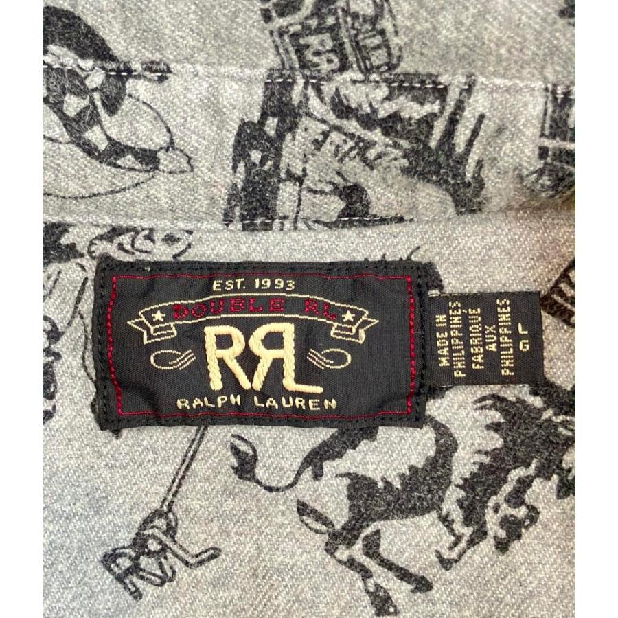 ［vintage］RRL ダブルアール シャツ　size M ダブルアールエル 総柄 シャツ メンズ SIZE L RRL 中古 : Rehello by