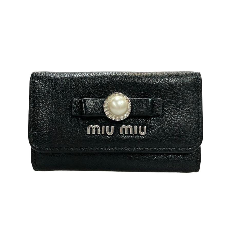 ミュウミュウ 6連キーケース レディース MIUMIU 中古 : Rehello ミュウミュウ 6連キーケース レディース MIUMIU 中古 : Rehello