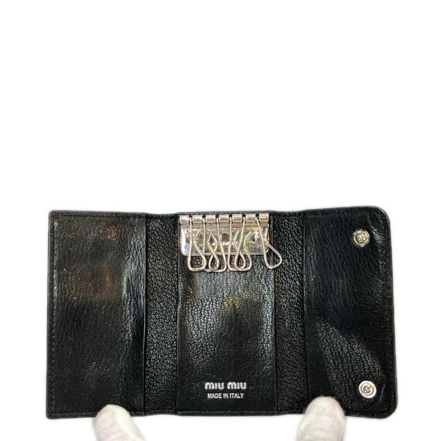 ミュウミュウ 6連キーケース レディース MIUMIU 中古 : Rehello ミュウミュウ 6連キーケース レディース MIUMIU 中古 : Rehello