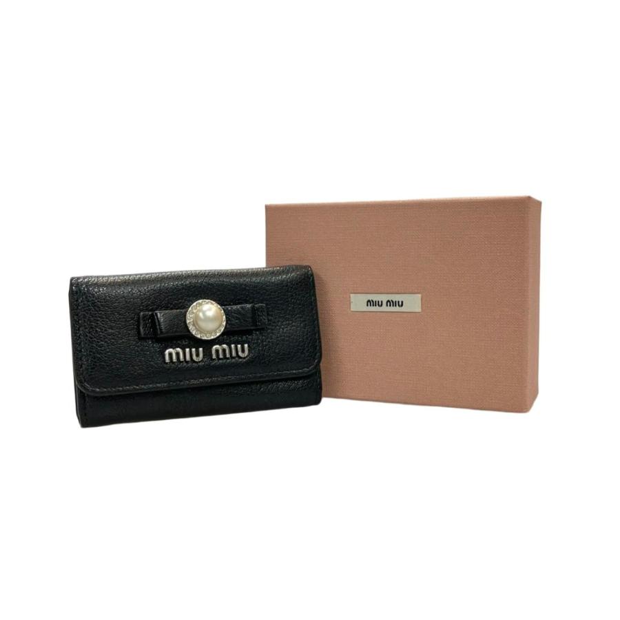 ミュウミュウ 6連キーケース レディース MIUMIU 中古 : Rehello ミュウミュウ 6連キーケース レディース MIUMIU 中古 : Rehello