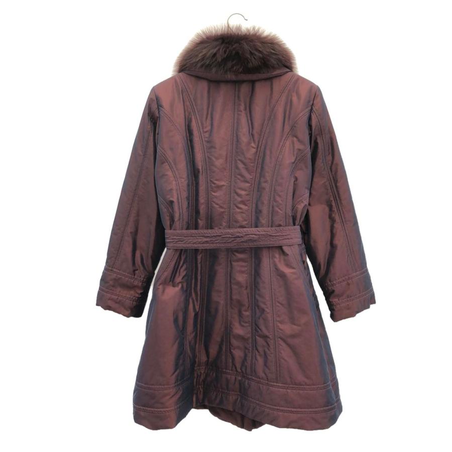 美品 セントアルメイダ ファー付きコート レディース SIZE L St 