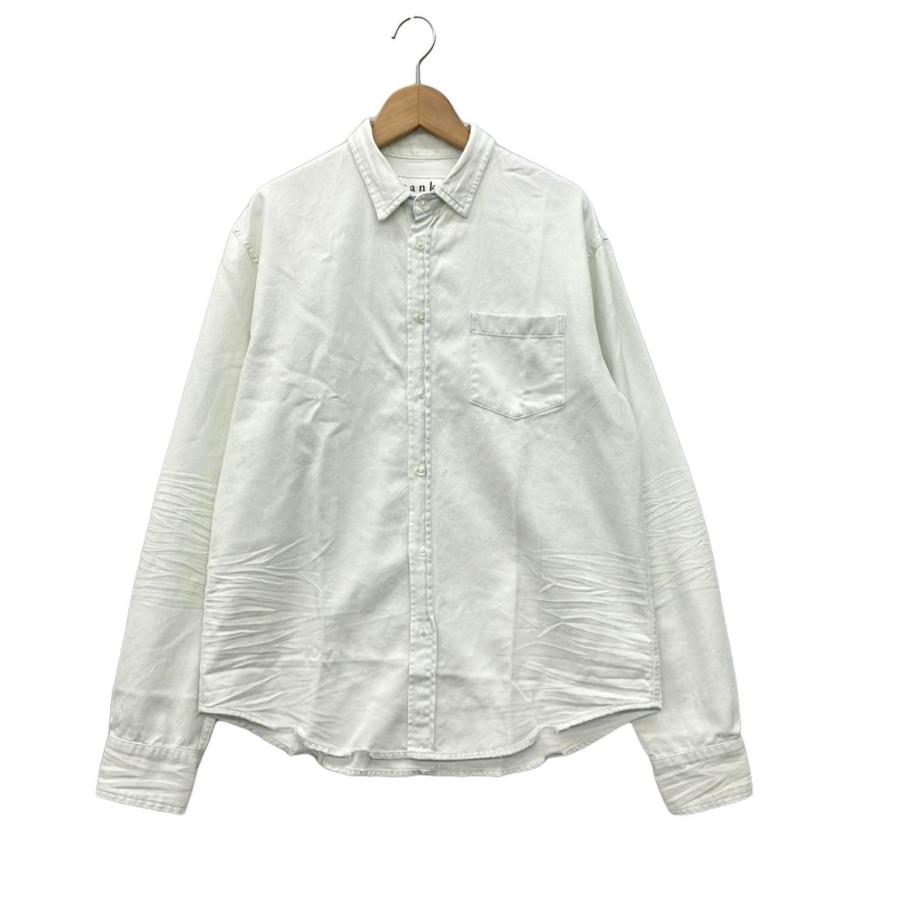 Frank & Eileen 長袖シャツ S ダメージホワイト