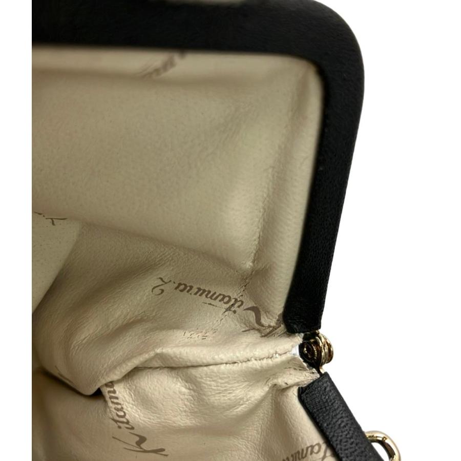 キタムラ2 二つ折り財布 がま口 牛革 レディース Kitamura2 中古