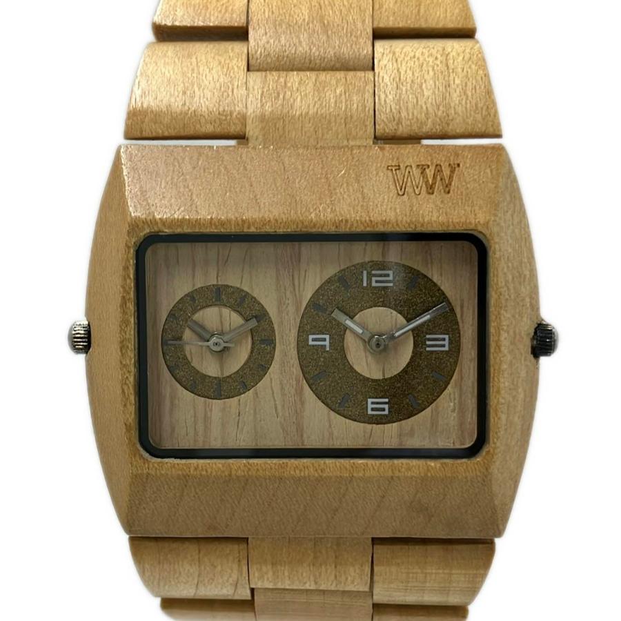 ウィーウッド 腕時計 クオーツ L14-206 メンズ レディース Wewood 中古 