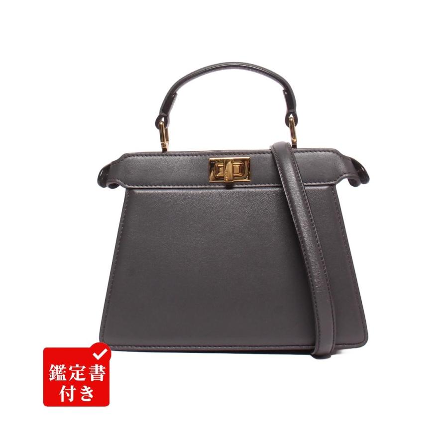 美品 フェンディ 2wayハンドバッグ ショルダーバッグ 斜め掛け