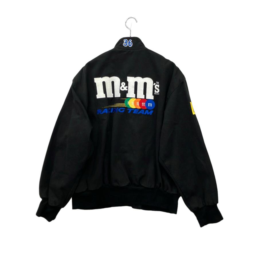 NASCAR JHデザイン　m&ms レーシングジャケット ジェイエイチデザイン レーシングジャケットm&m's NASCAR メンズ SIZE