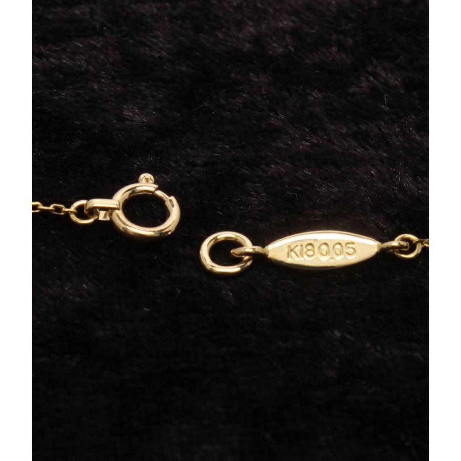 【証明書付】AHKAH アーカー パヴェ ダイヤネックレス K18 AHKAH アーカー ハートパヴェダイヤモンドネックレス K18 1.2g D0