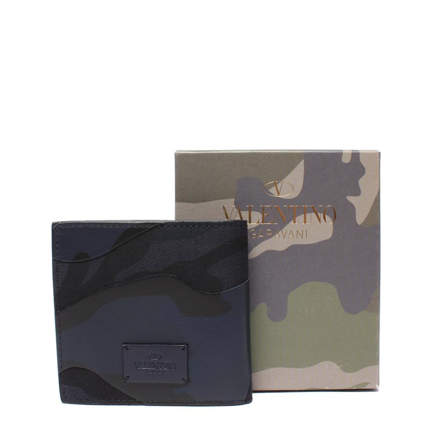 美品 ヴァレンティノ 二つ折り財布 メンズ VALENTINO 中古 : Rehello