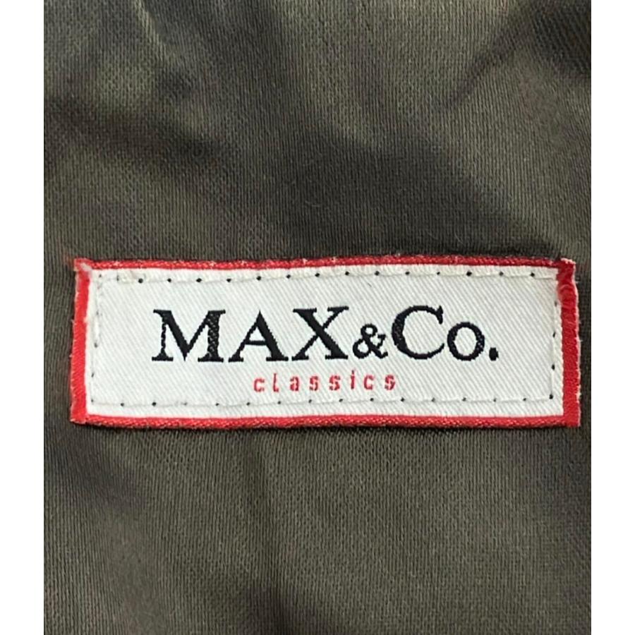 MAX & Co. チェスターコート　サイズ40 美品 Lace Ladies グレンチェック ロング チェスター コート 大きい
