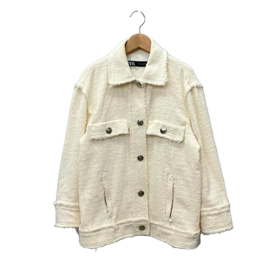 ザラ ツイードジャケット レディース SIZE S (S) ZARA 中古 ザラ ツイードジャケット レディース SIZE S (S) ZARA 中古