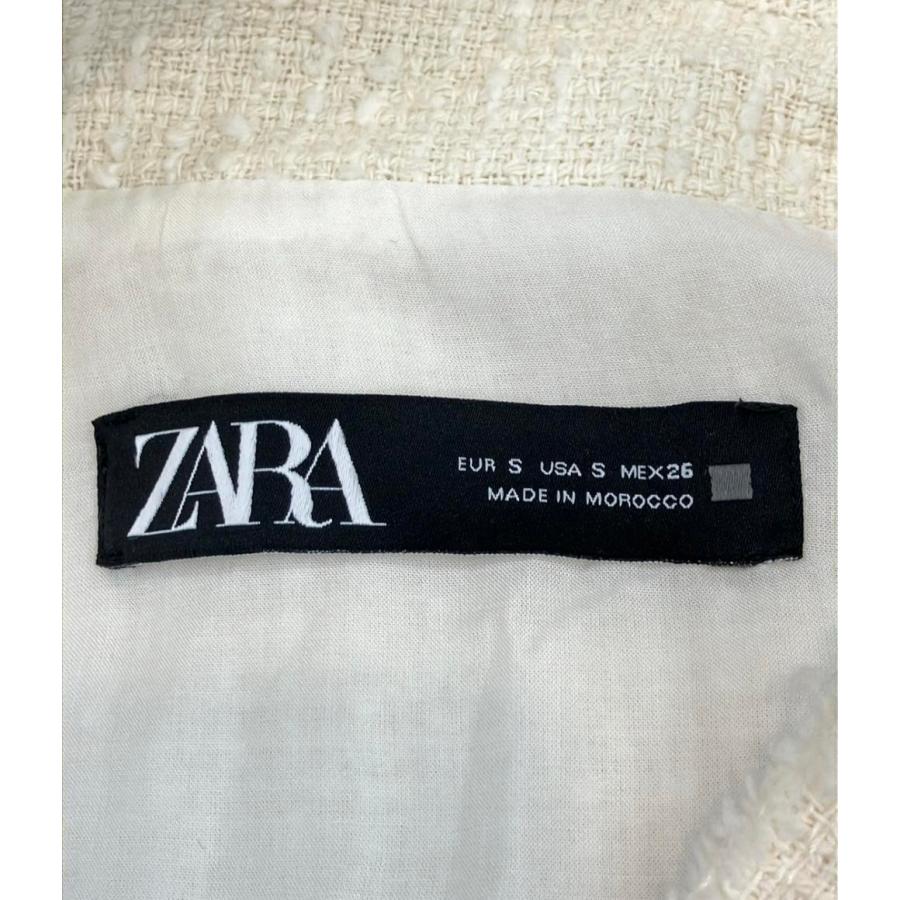 ザラ ツイードジャケット レディース SIZE S (S) ZARA 中古