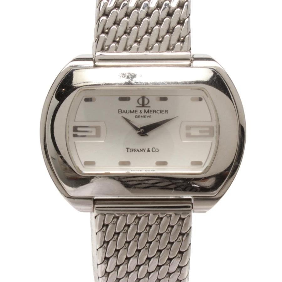 稼働品 ティファニー 腕時計 ティファニー/アトラス/ローマンベゼル/シルバーダイヤル