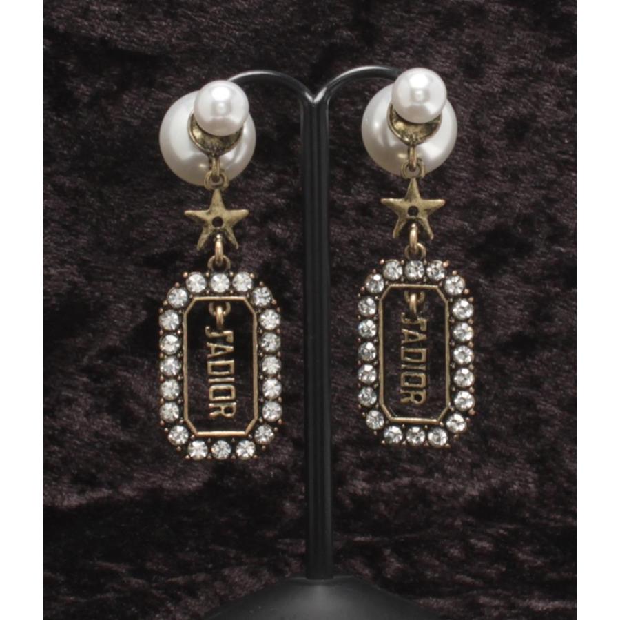 【未使用】PEARL J'ADIOR DANGLE EARRINGS　ピアス Dior】ディオール JADIOR ピアス レディース フェイクパール