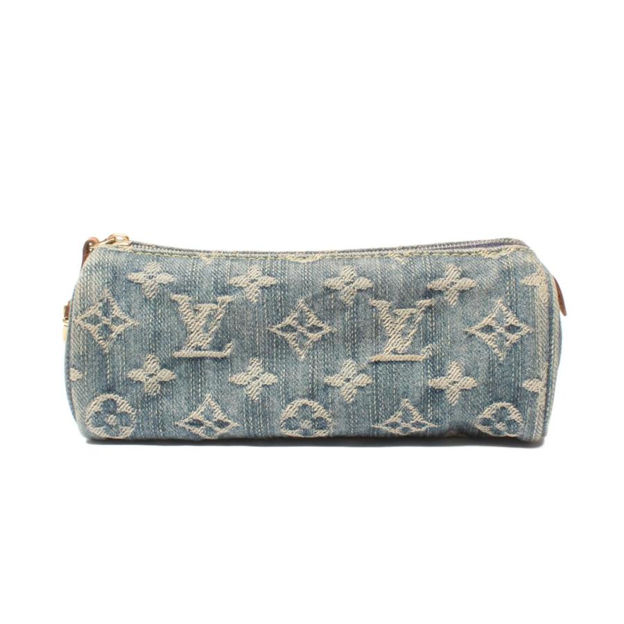 ルイ・ヴィトン ポーチ トゥルース スピーディGM モノグラム デニム