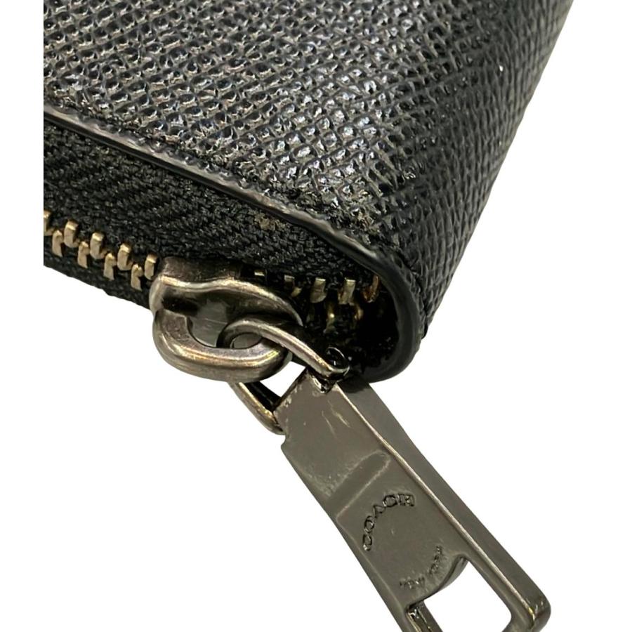 COACH コーチ/型押しラウンドファスナー長財布/F2478/CT0**/ABランク/88【中古】 COACH - COACH コーチ/型押しラウンドファスナー長財布/F2478/CT0**/AB
