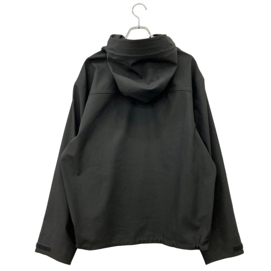 Theory セオリー ブルゾン マウンテンパーカー フード ジャケット 黒 セオリー マウンテンパーカー Hooded Jacket in Outer Shell メンズ
