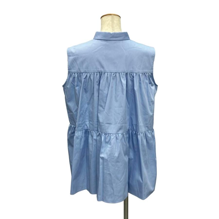 美品 ヨーコチャン ノースリーブシャツ レディース SIZE F (M 美品 ヨーコチャン ノースリーブシャツ レディース SIZE F (M