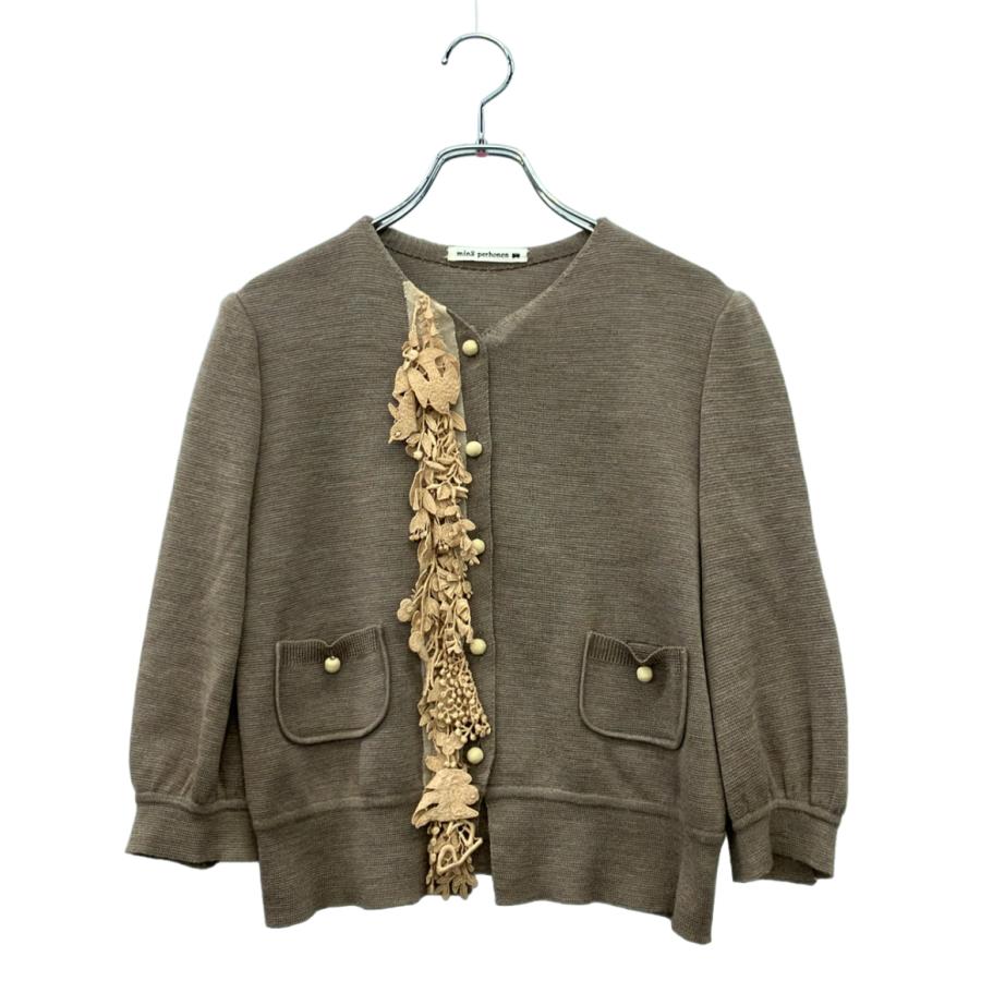 ミナペルホネン 長袖カーディガン レディース SIZE 36 (S) mina