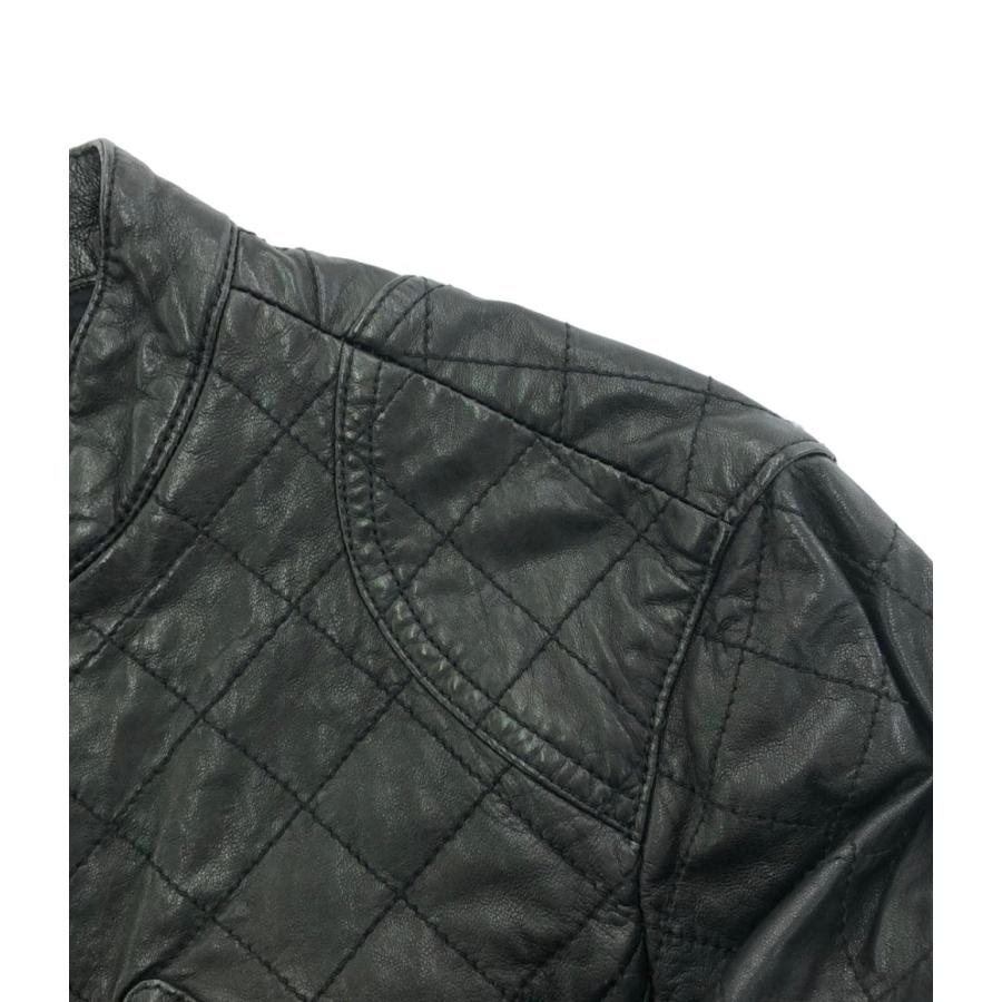 ドルチェアンドガッバーナ レザーキルティングブルゾン メンズ SIZE 44
