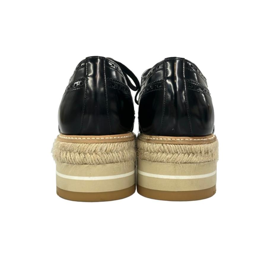 【希少　極美品】PRADA エスパリドリーユ　UK8 黒　本革 希少 極美品】PRADA エスパリドリーユ UK8 黒 本革 - メルカリ