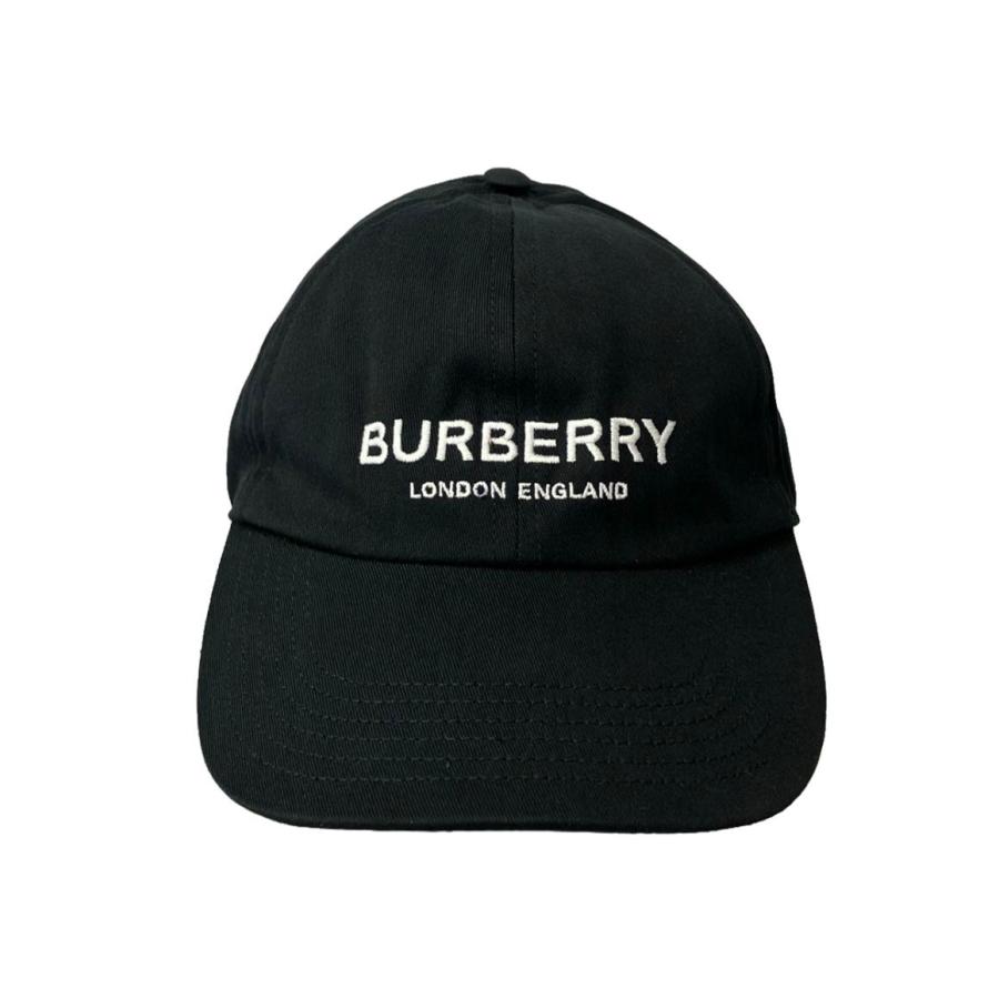 BURBERRY 黒 キャップ スナップバック