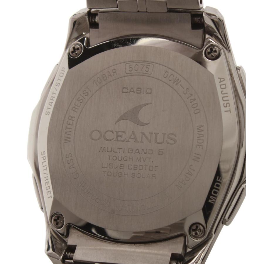 カシオ オシアナス マンタ OCW-S1400-1AJF 電波ソーラー カシオ オシアナス マンタ チタン 最高峰モデル OCW-S1400-1AJF