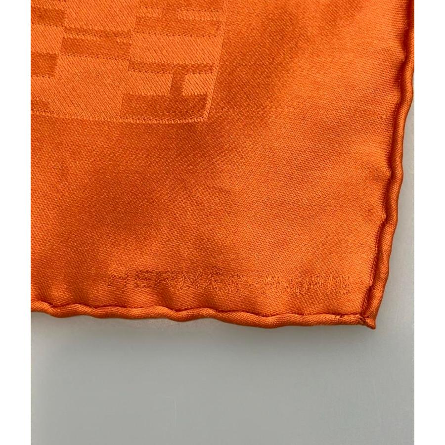 美品 エルメス スカーフ カレ45 シルク100% H柄 レディース