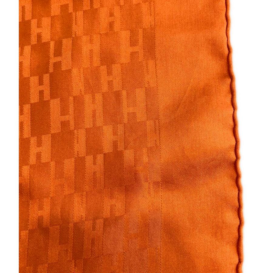 HERMES エルメス　カレ45 美品 美品 エルメス スカーフ カレ45 シルク100% H柄 レディース