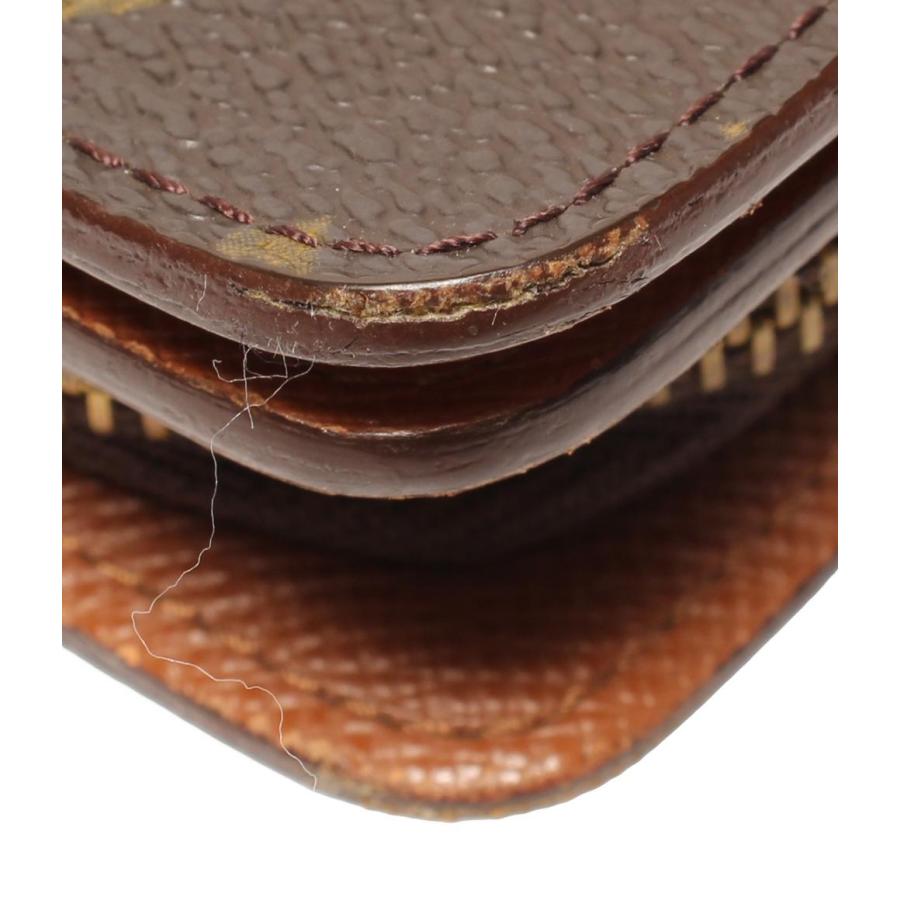 ■中古■　ルイヴィトン コンパクトジップ 2つ折り 財布 モノグラム M61667 【249976】7 LOUIS VUITTON ルイヴィトン 二つ折り財布 M61667 コンパクトジップ
