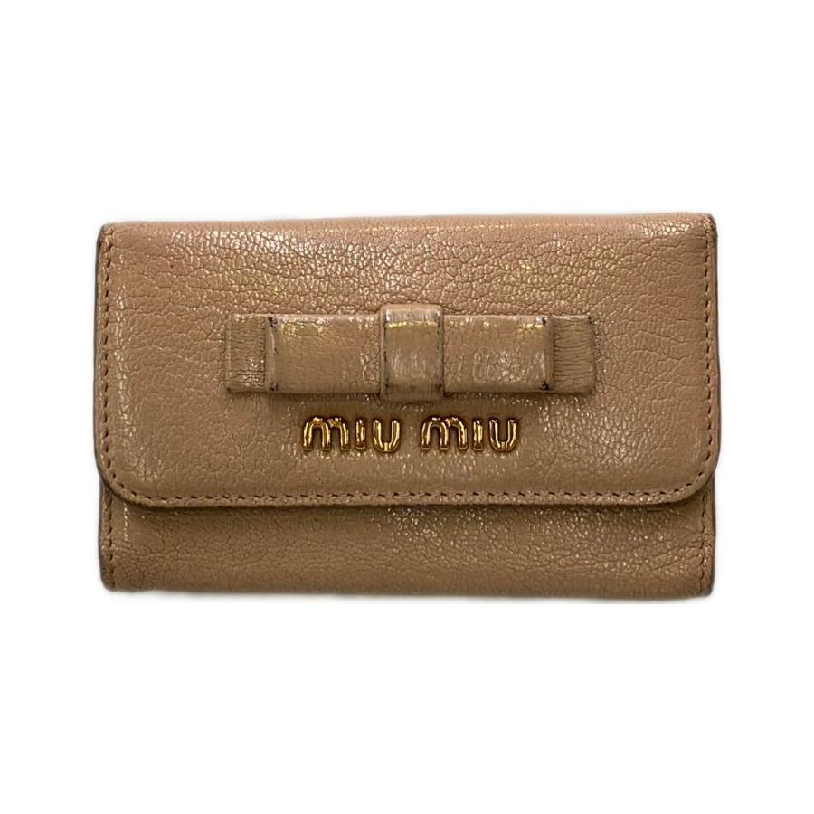 MIU MIU　キーケース　六連　新品未使用　箱付き ミュウ 6連キーケース レディース Miu 中古 : Rehello by BOOKOFF