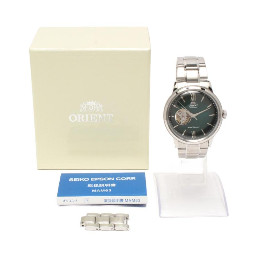 美品 オリエント 腕時計 クラシックバンビーノ オープンハート