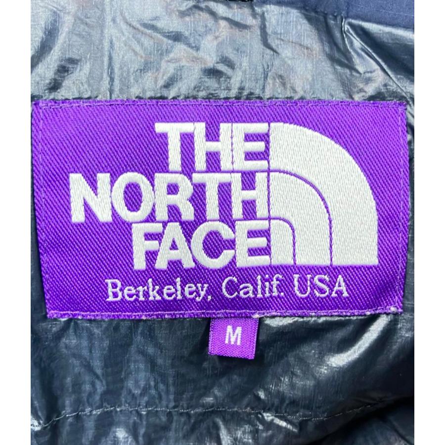 美品 ザノースフェイスパープルレーベル フーデッドファーシームレス  
