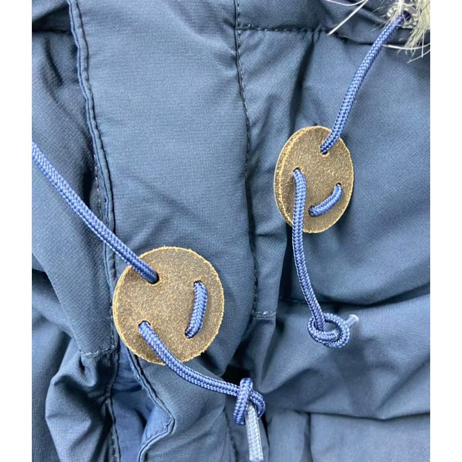 美品 ザノースフェイスパープルレーベル フーデッドファー