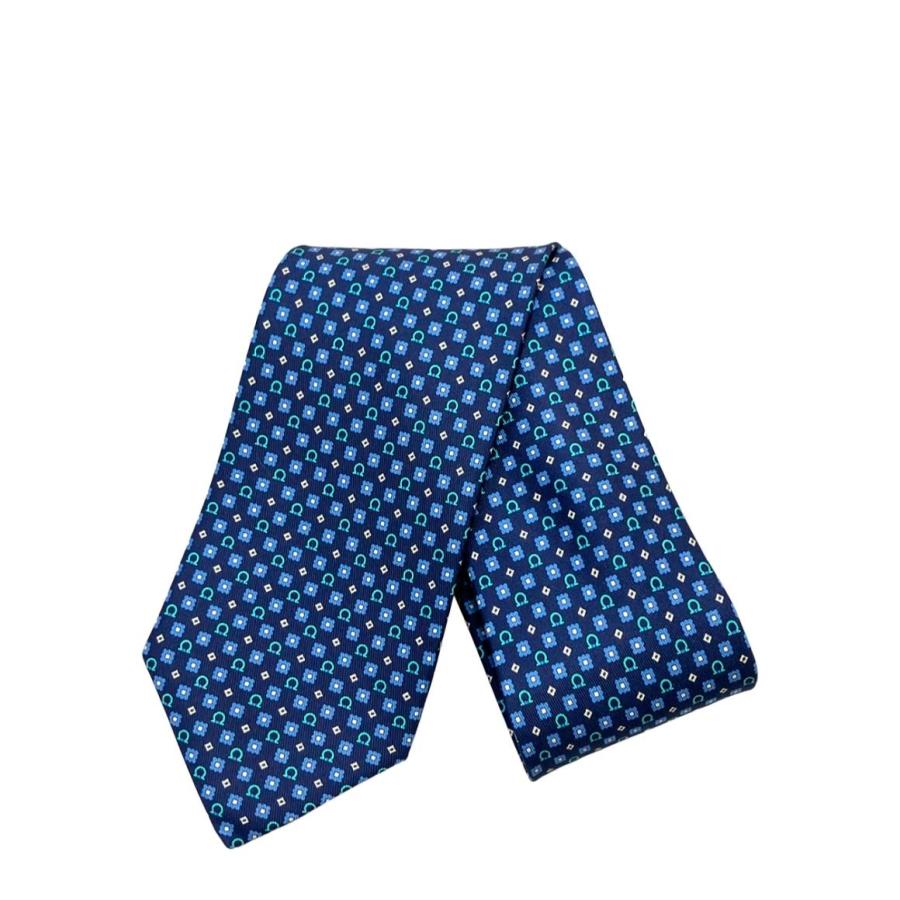 美品 サルヴァトーレフェラガモ ネクタイ シルク100% ガンチーニ