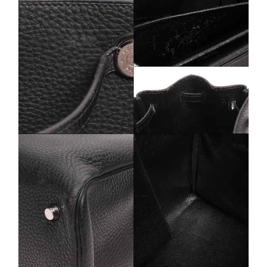 エルメス レザートートバッグ ショルダーバッグ □C刻印 シルバー金具 