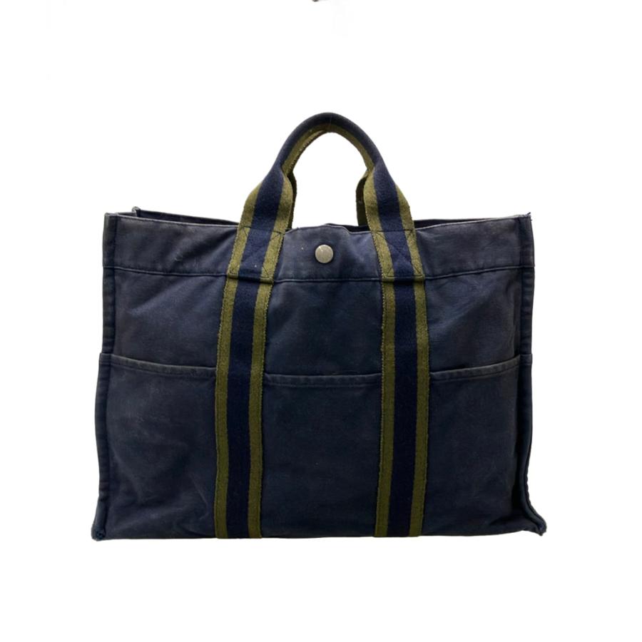 エルメス トートバッグ キャンバス フールトゥMM レディース HERMES