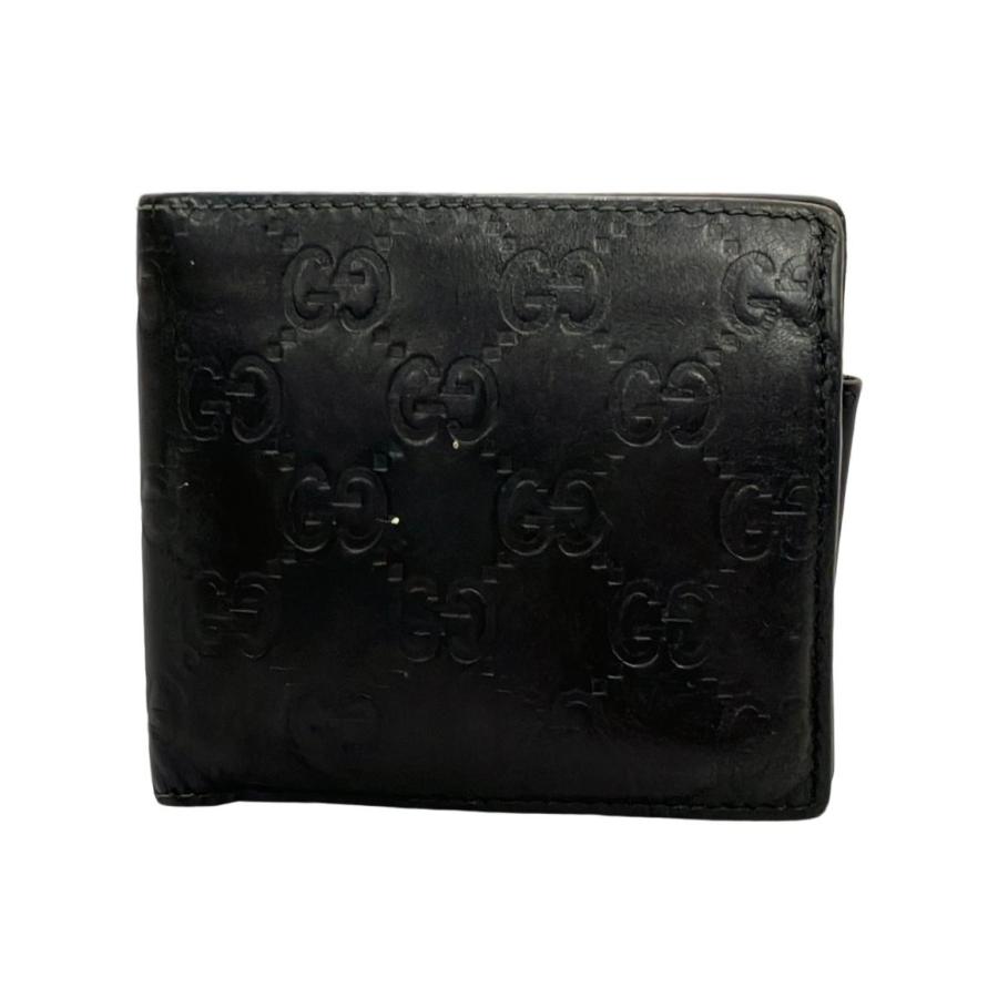GUCCI グッチ レザー 二つ折り財布 146223 0416 メンズ グッチ 二つ折り財布 146223 0416 メンズ GUCCI 中古 : Rehello by