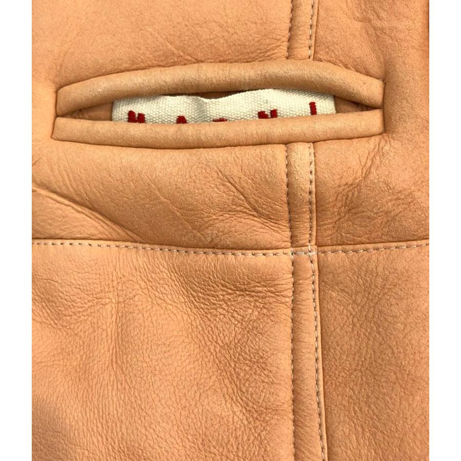 MARNI リバーシブル　ステンカラーコート　マルニ マルニ リバーシブルムートンコート レディース MARNI 中古 : Rehello