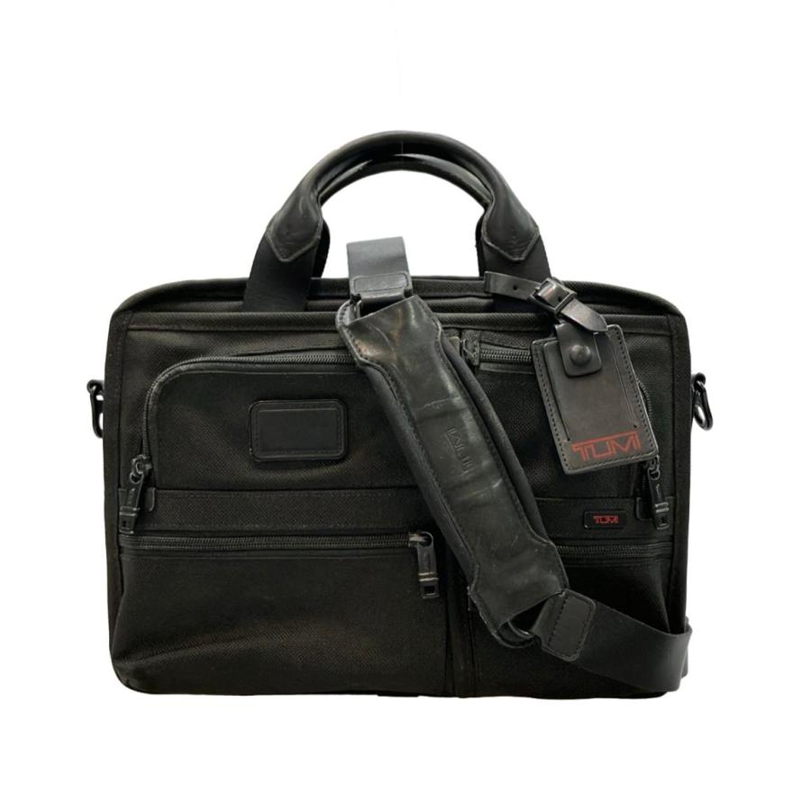 極美品 TUMI 2way ブリーフケース ビジネスバッグ ショルダーバッグ 黒 トゥミ 2way ビジネスバッグ ブリーフケース ショルダーバッグ メンズ
