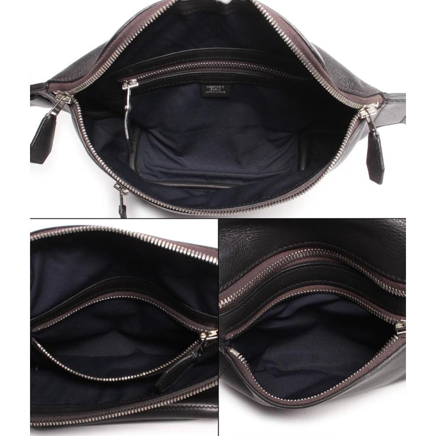 ❤お得なお品❤グッドニュースPM シエル シルバー金具 エルメス □M刻印 エルメスグッドニュース GM グラファイト シルバー金具 □L刻印