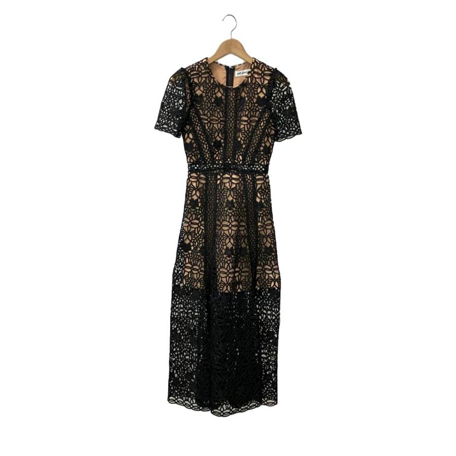 セルフ ポートレイト 半袖レースワンピース レディース SIZE 4 (XS