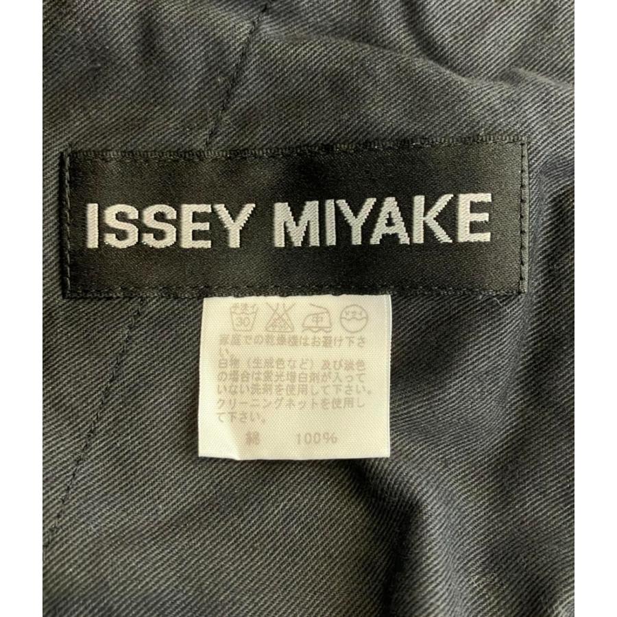 イッセイミヤケ 刺し子イージーストレートパンツ メンズ ISSEY イッセイミヤケ 刺し子イージーストレートパンツ メンズ ISSEY