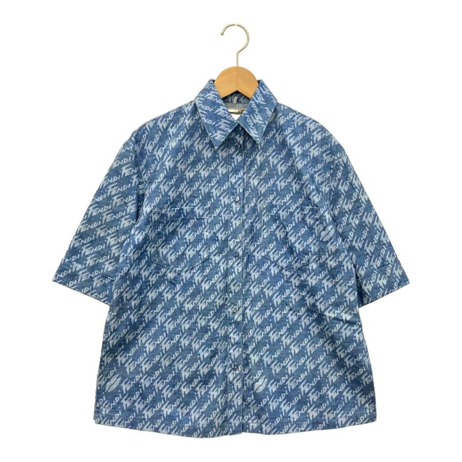 フェンディ 半袖シャツ デニム レディース SIZE 36 (XS) FENDI 中古  