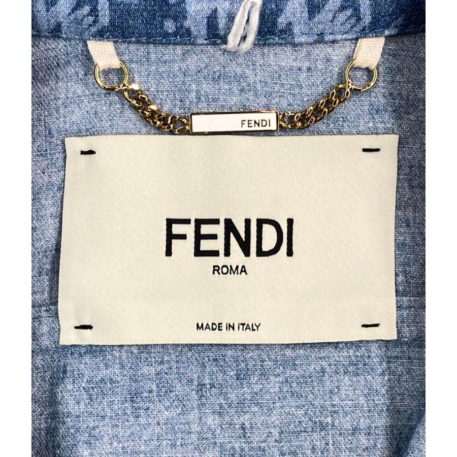 フェンディ 半袖シャツ デニム レディース SIZE 36 (XS) FENDI 中古  