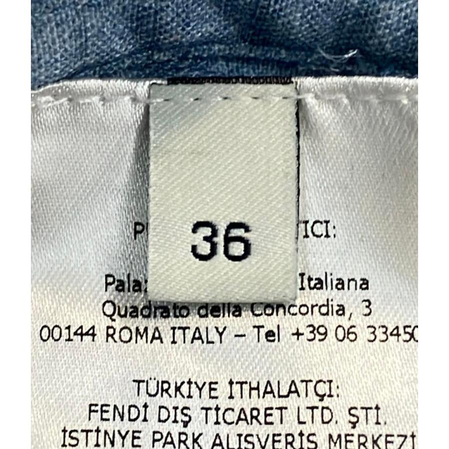 フェンディ 半袖シャツ デニム レディース SIZE 36 (XS) FENDI 中古  