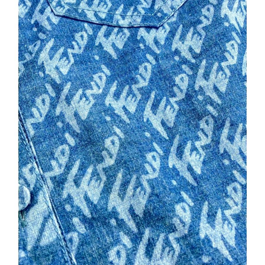 フェンディ 半袖シャツ デニム レディース SIZE 36 (XS) FENDI 中古  