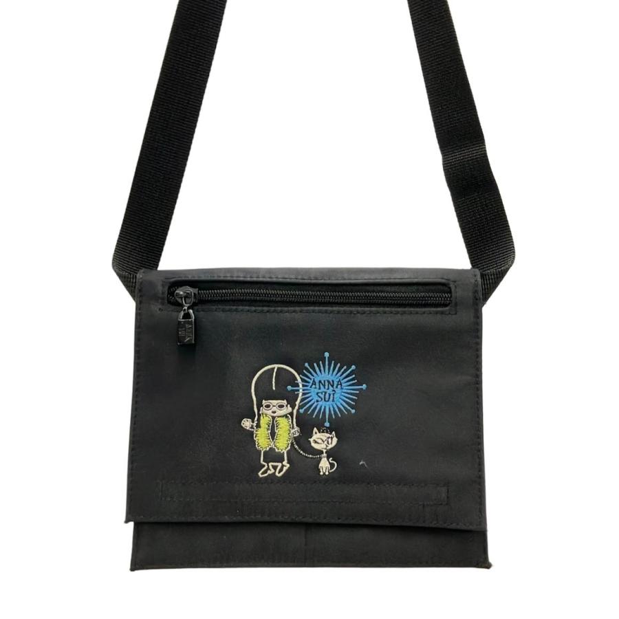 アナスイ ショルダーバッグ 斜め掛け レディース ANNA SUI 中古
